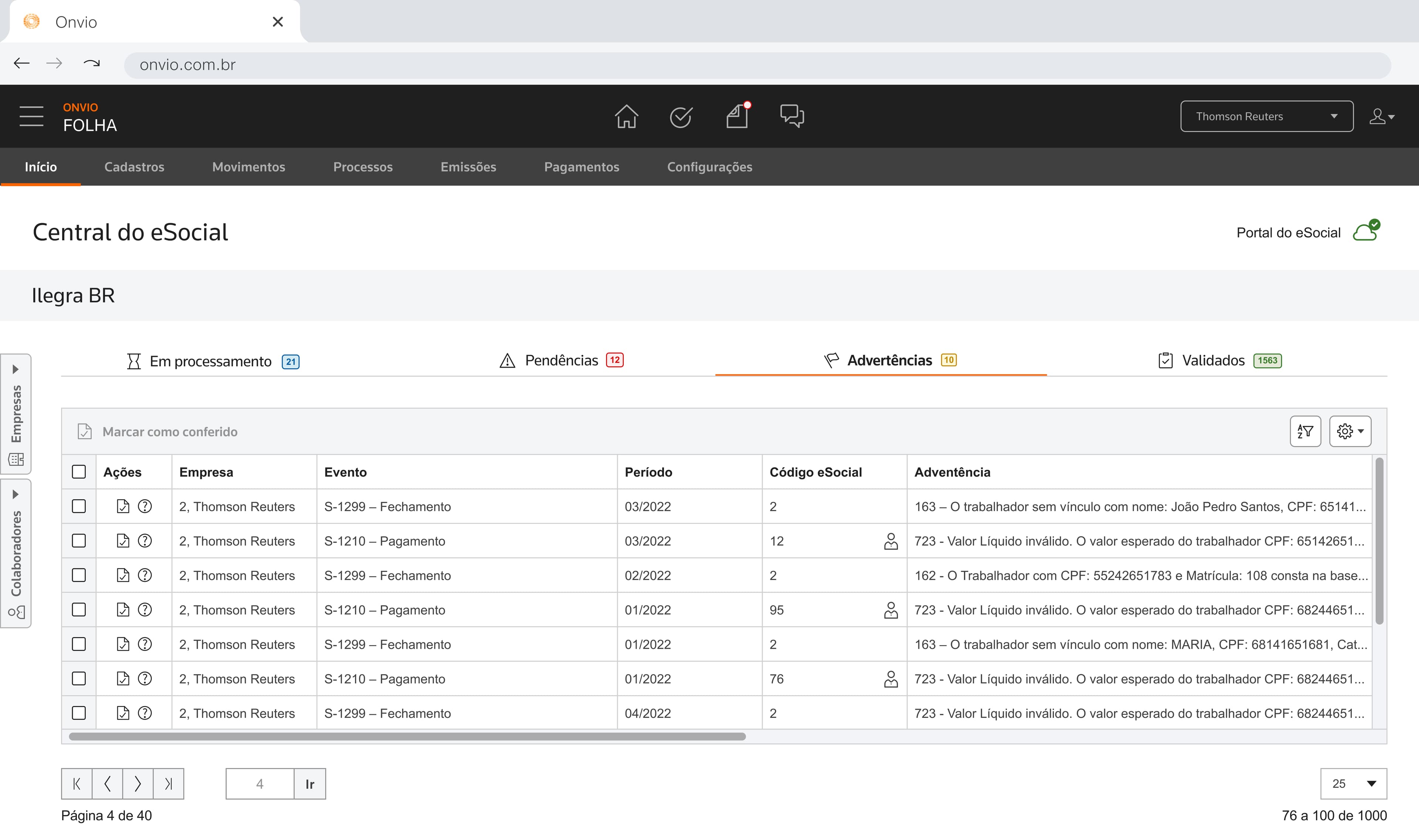 Starting screen for usability test activity 05: Handling an event with a warning